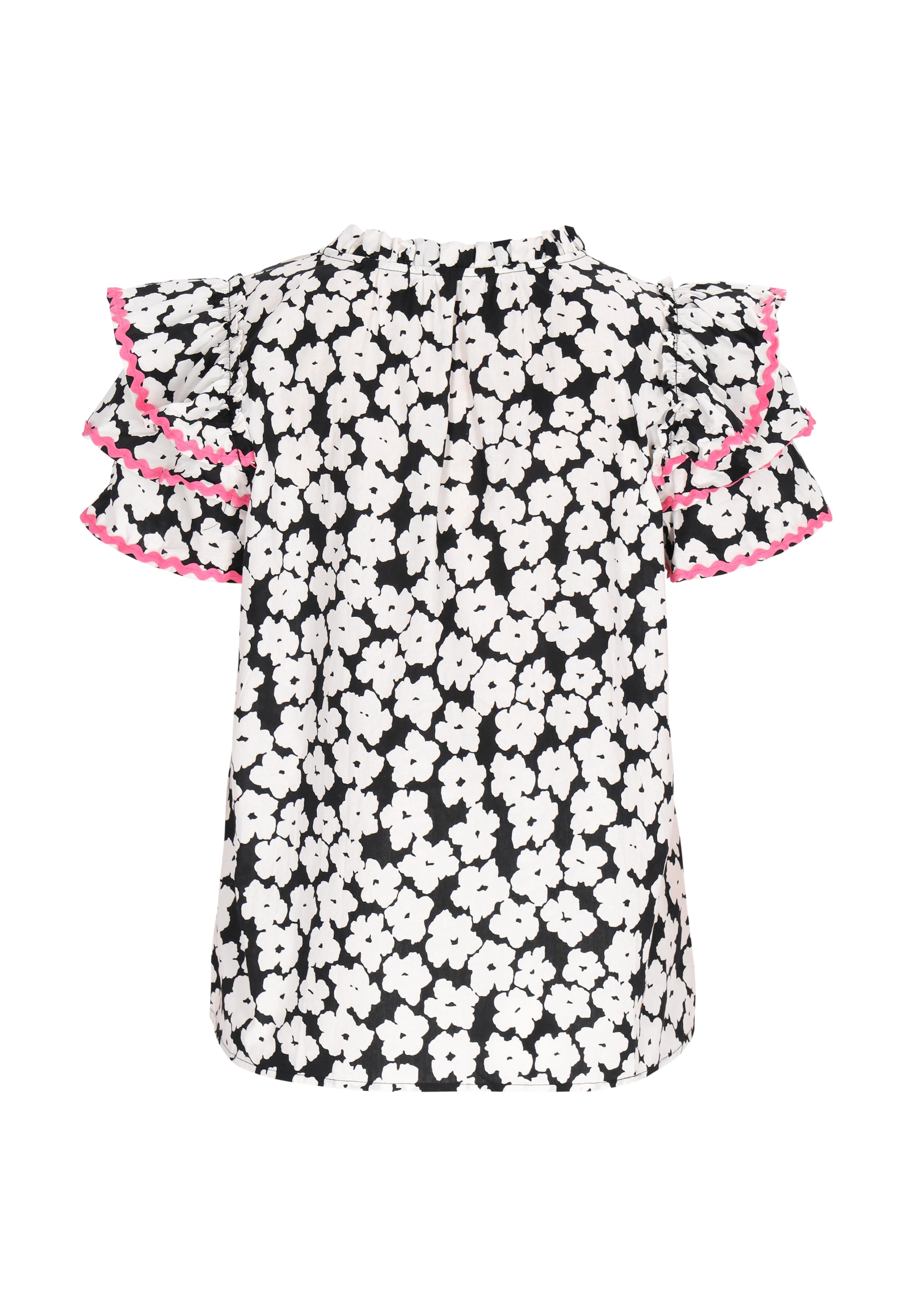 swirly Блузка в Черный