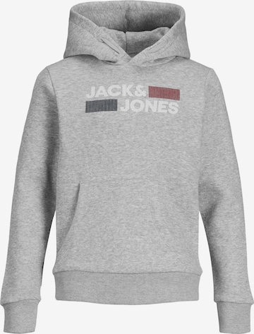 Jack & Jones Junior Mikina – šedá: přední strana