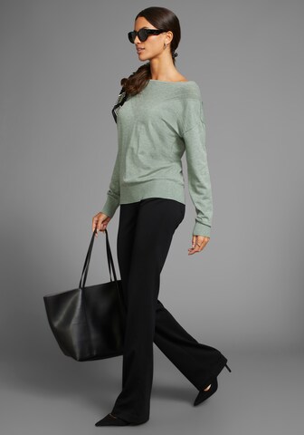 LAURA SCOTT Pullover in Grün
