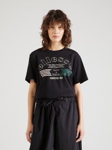 T-shirt 'Nira' ELLESSE en noir : devant