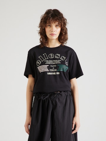 ELLESSE Μπλουζάκι 'Nira' σε μαύρο: μπροστά
