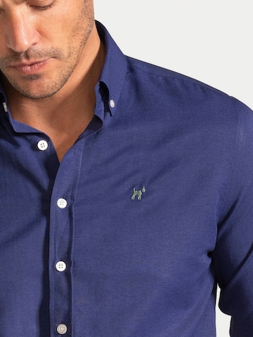 Williot Slim fit Srajca | modra barva