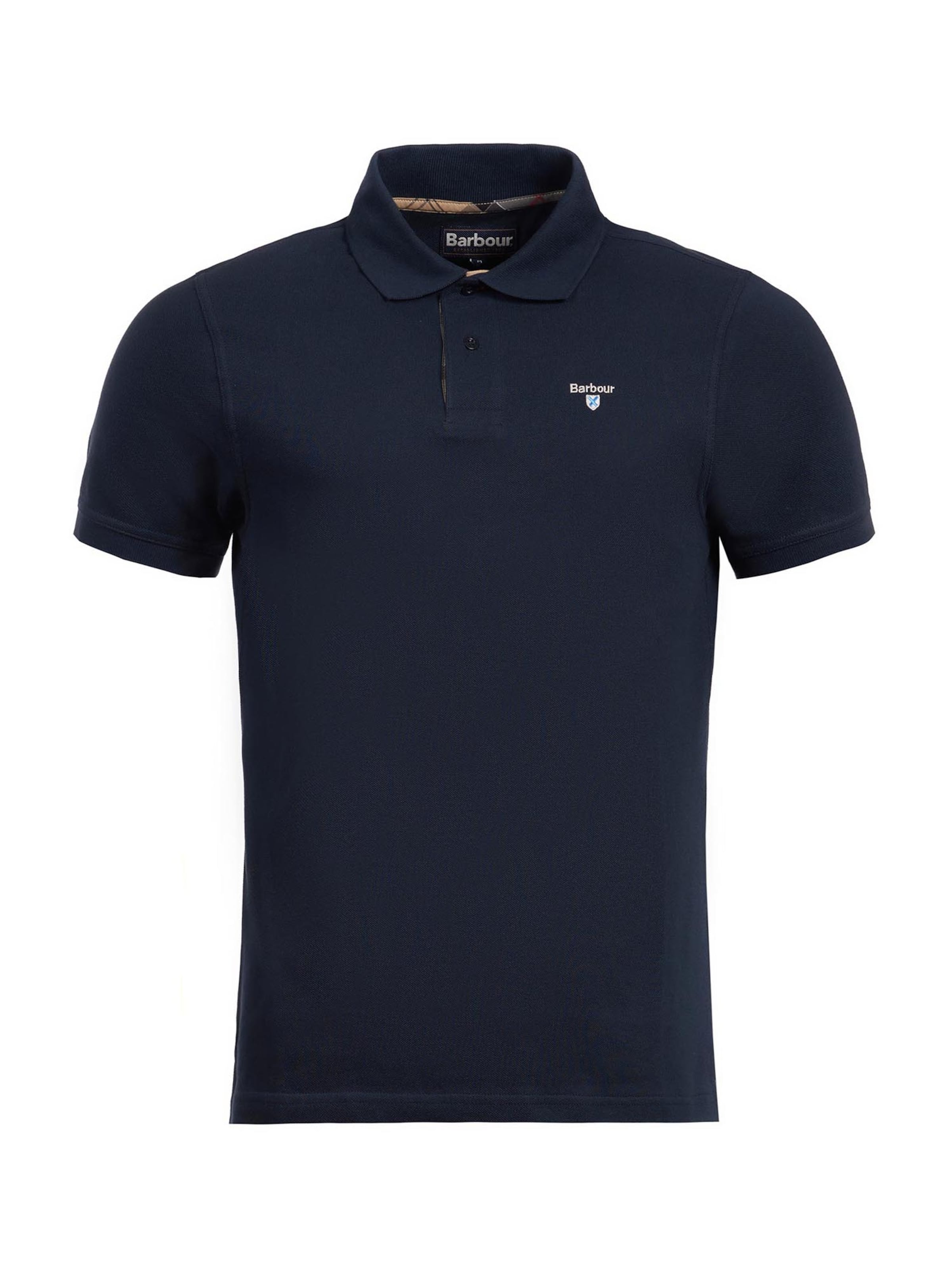 Barbour - Camiseta en azul: frente
