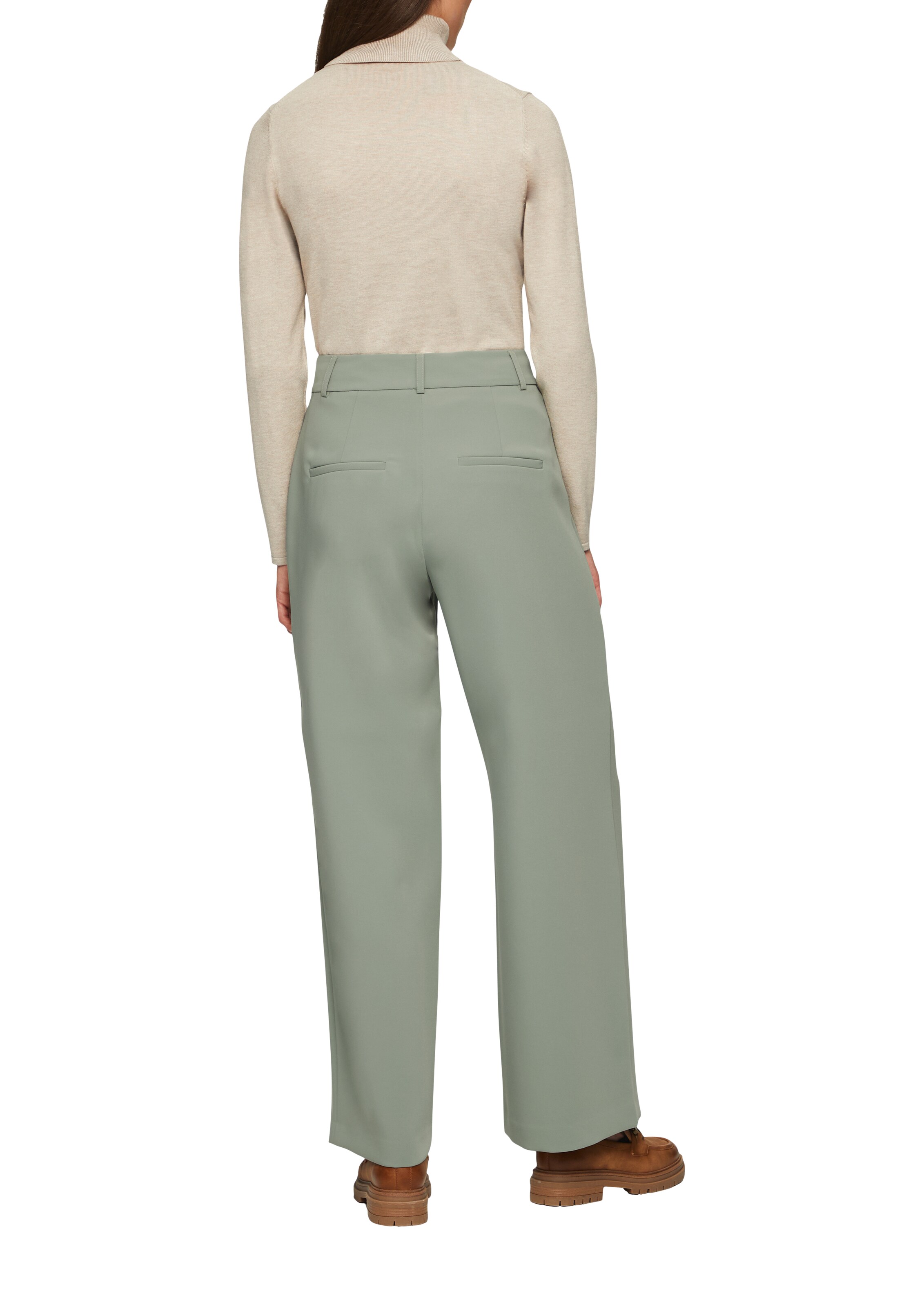 s.Oliver BLACK LABEL Loosefit Hose in Grün