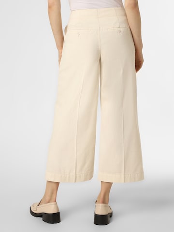 DRYKORN Loose fit Trousers with creases 'Bonnet' in Beige