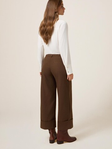 oltre Tapered Broek in Bruin