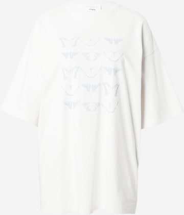florence by mills exclusive for ABOUT YOU Shirt 'Summer Rain' in White: front