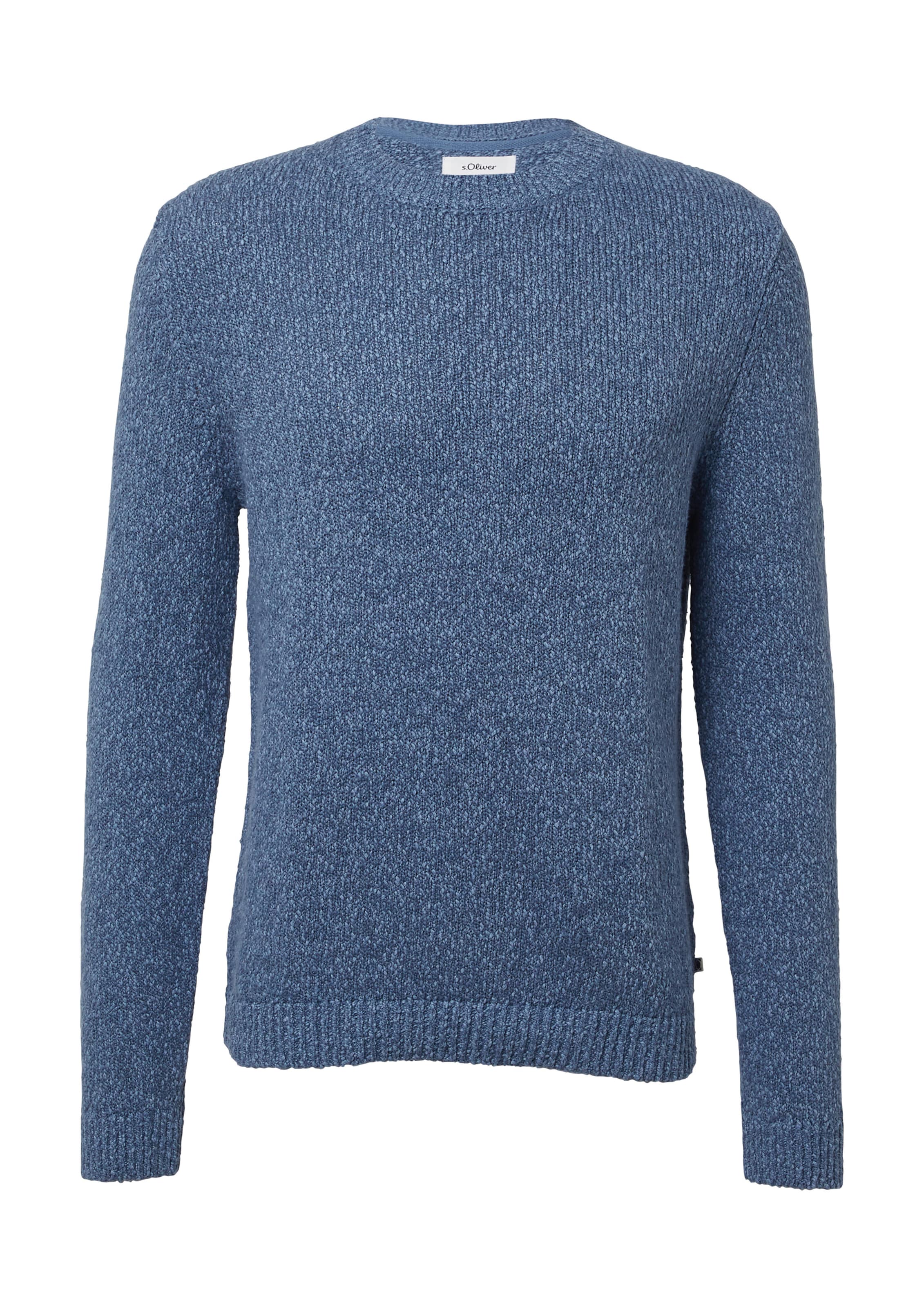 s.Oliver Pullover in Blau: Vorderseite