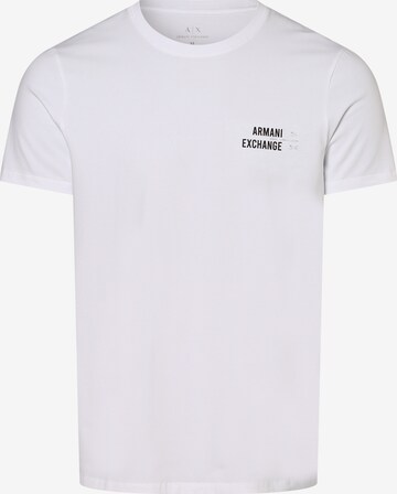 ARMANI EXCHANGE T-Shirt in Weiß: predná strana