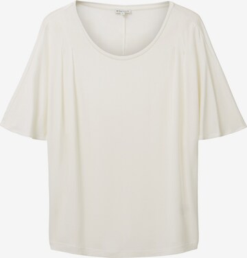 T-shirt TOM TAILOR en blanc : devant