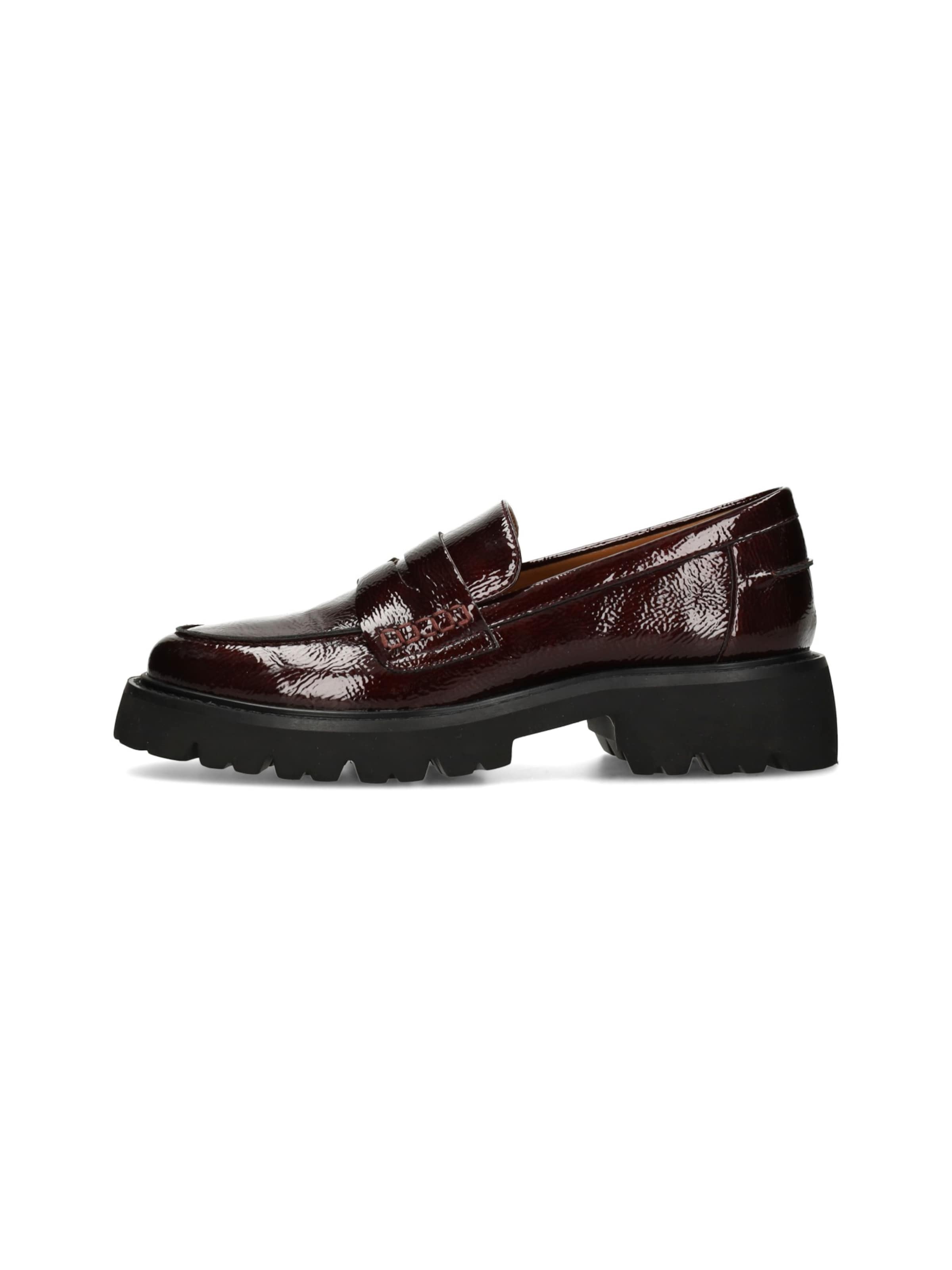 Chaussure basse 'Lexy' POSH by Poelman en rouge : devant
