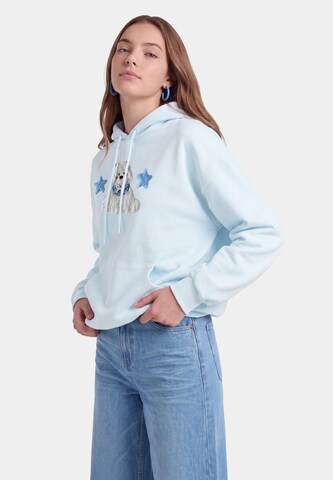 MYMO - Sudadera en azul: frente