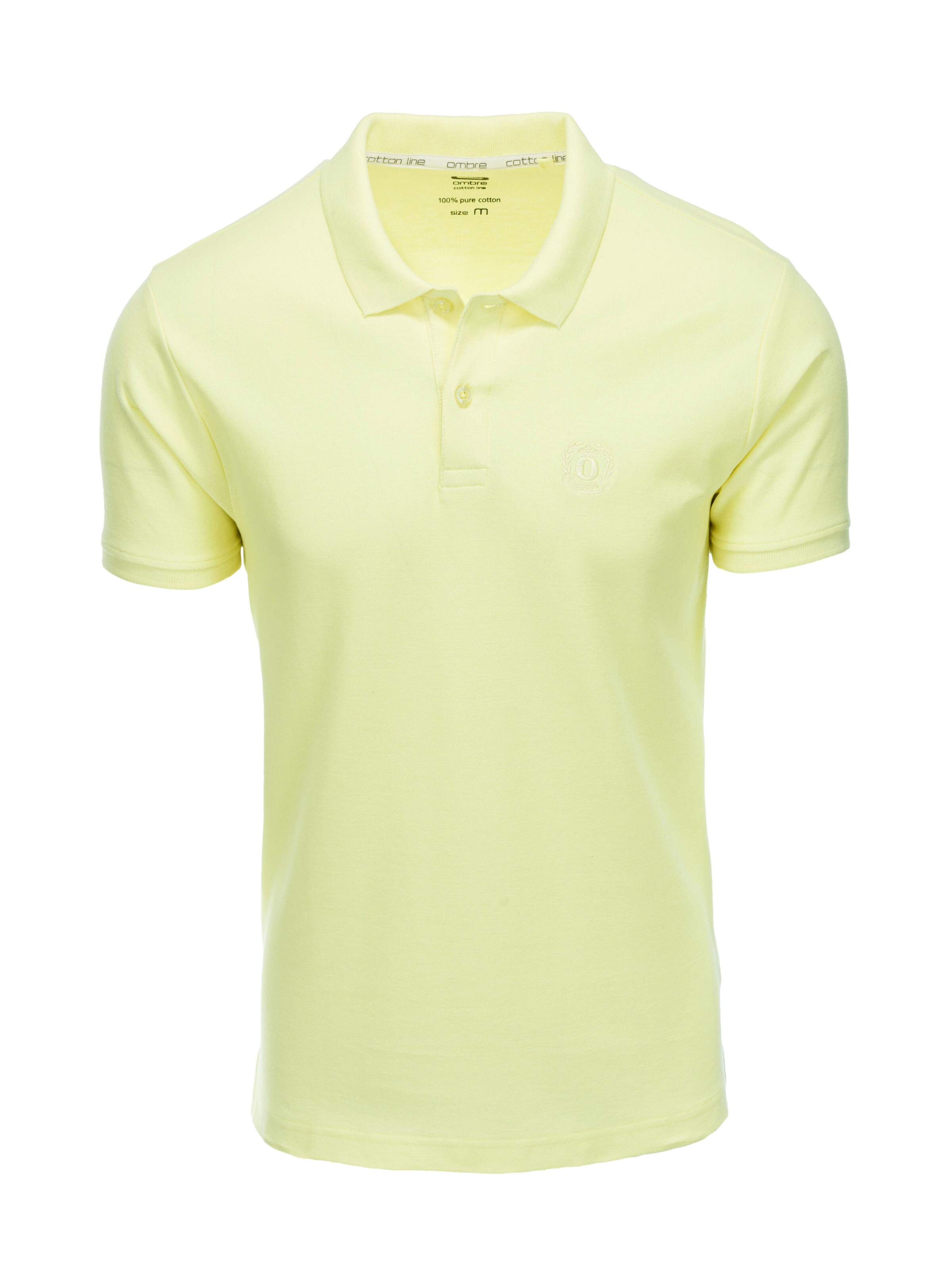 T-Shirt 'S1374' Ombre en jaune : devant