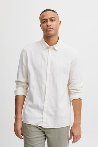 !Solid Regular fit Skjorta 'Enea' i vit: framsida