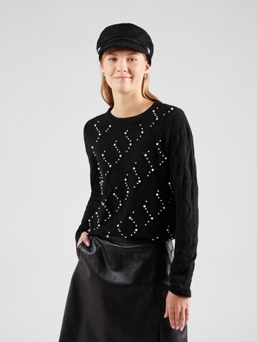 Pull-over ONLY en noir : devant