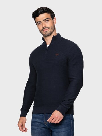 Threadbare Pullover 'Knipe' in Blau: Vorderseite