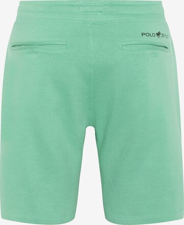 Polo Sylt Regular Pants in Green