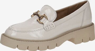 CAPRICE Classic Flats in Beige: front
