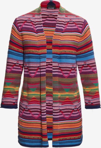 Goldner Knit Cardigan in Mixed colors: front