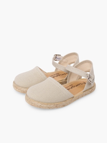 Sandales Pisamonas en beige