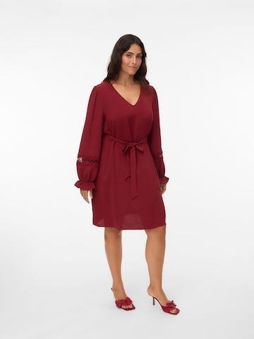 Vero Moda Curve Dress 'VMCALVA' in Red: front