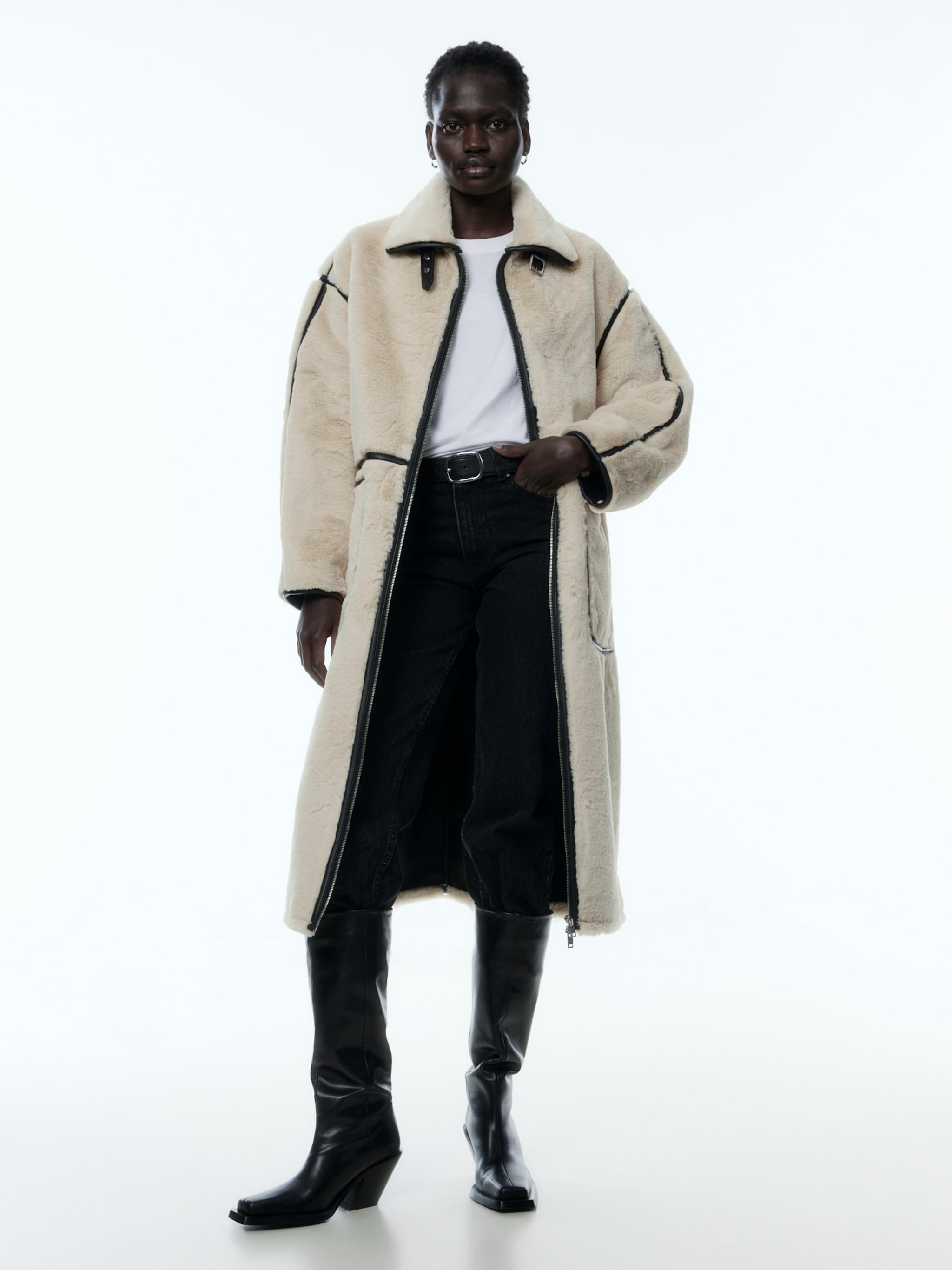 EDITED Produits Manteau d’hiver 'Momoko' beige