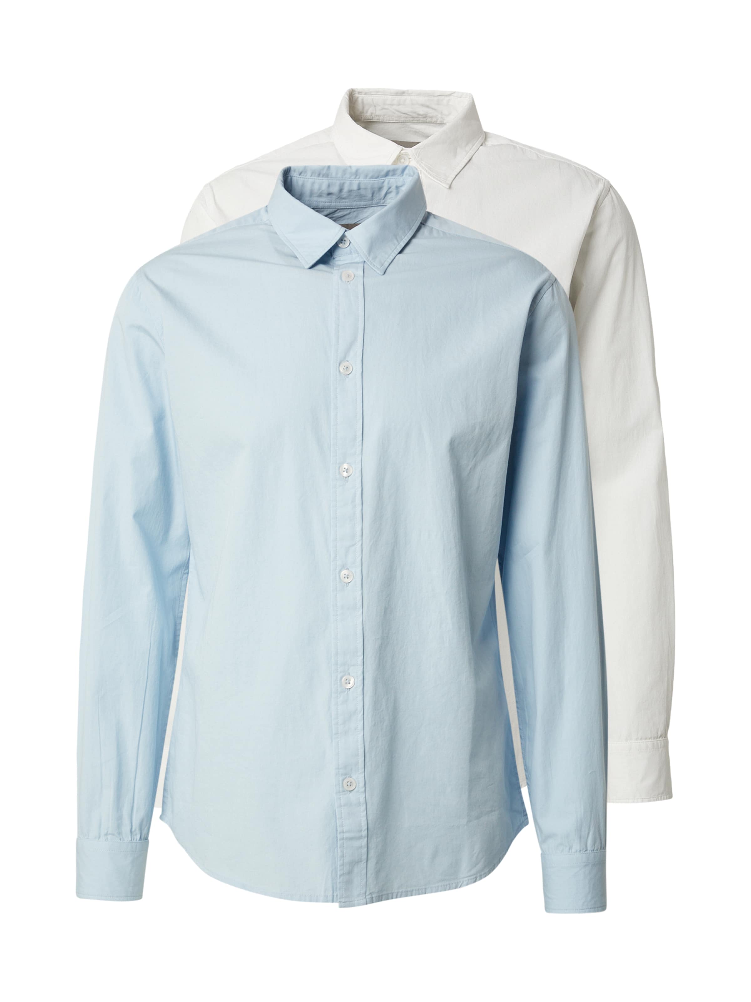 Only & Sons Slim Fit Hemd 'ONSFLORIA' in Blau: Vorderseite