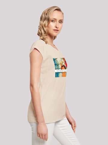 F4NT4STIC Shirt 'Heroes of Childhood Pinocchio' in Beige
