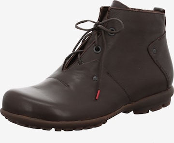 THINK! Lace-Up Boots 'KONG ' in Brown: front