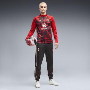 PUMA Tapered Sportbroek 'AC Milan King Anthem' in Grijs