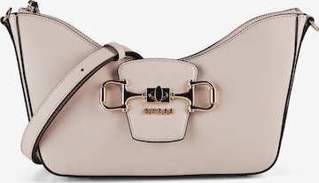 Borsa a spalla 'Janie' di GUESS in grigio: frontale