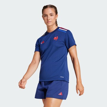 ADIDAS PERFORMANCE Trikot 'Frankreich' in Blau: Vorderseite
