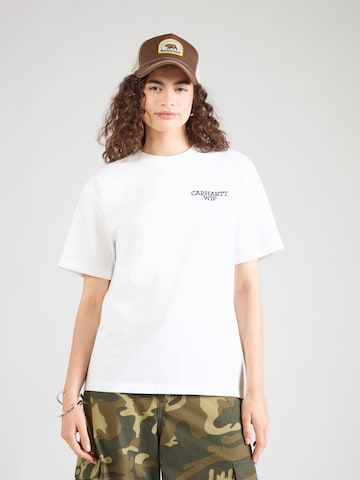 Carhartt WIP Μπλουζάκι 'Hugging Cats' σε λευκό