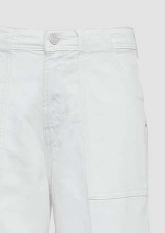 s.Oliver Wide Leg Jeans 'Suri' in Weiß