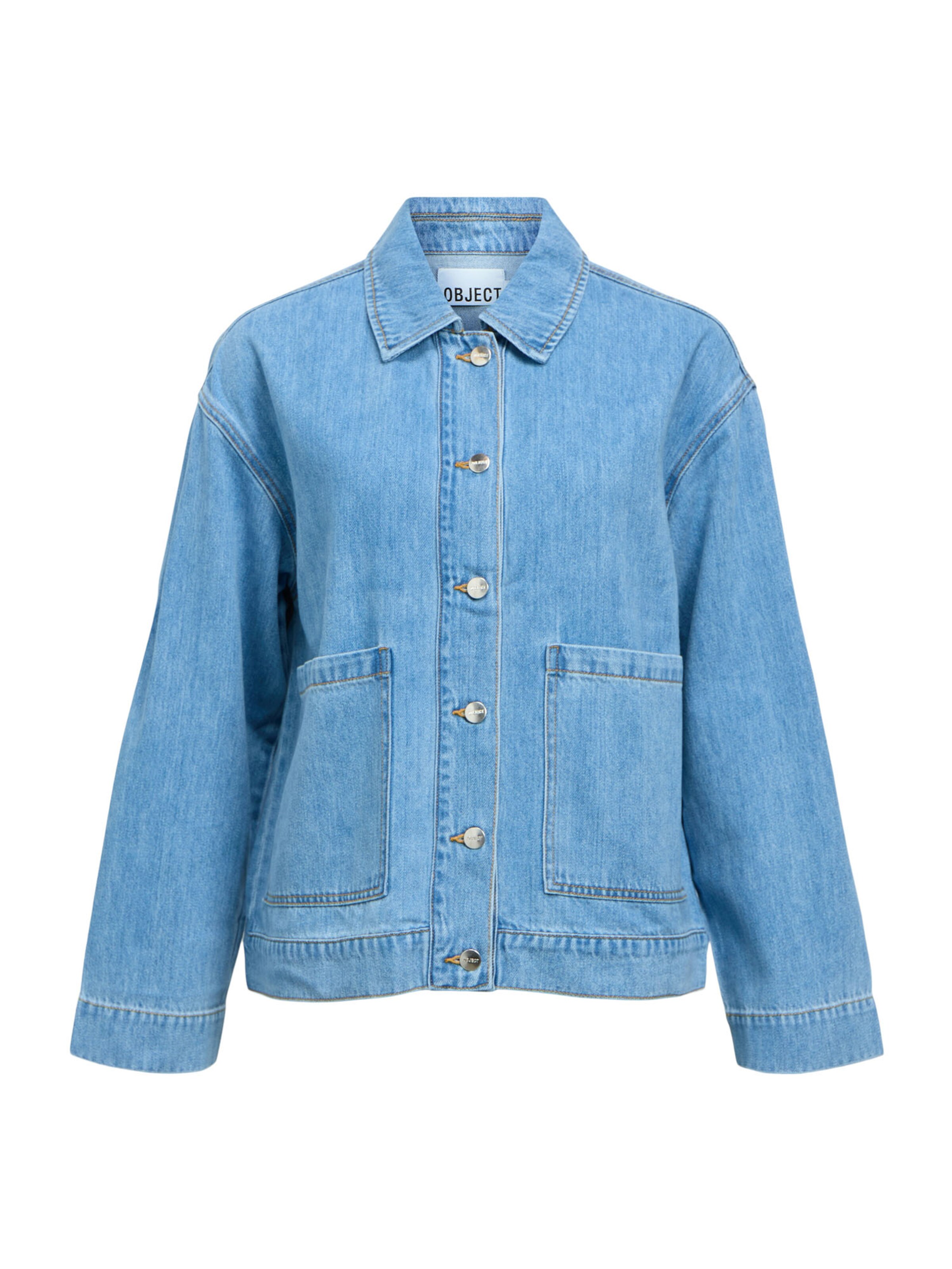 OBJECT Blouse &#x27;OBJROSIE&#x27; in Blue: front