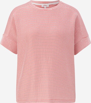 s.Oliver Shirt in Rood: voorkant