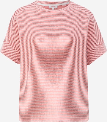 s.Oliver Shirt in Rood: voorkant