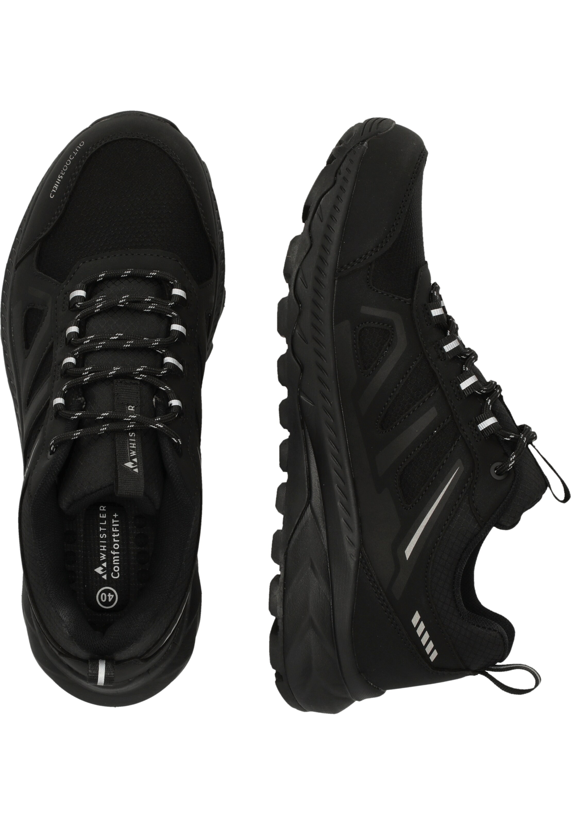 Whistler Low shoe 'Qisou' in Black