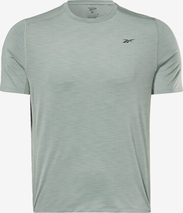 Reebok Functioneel shirt 'Athlete' in Groen: voorkant
