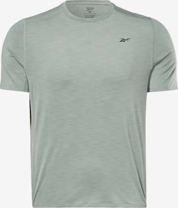 Tricou funcțional 'Athlete' de la Reebok pe verde: față