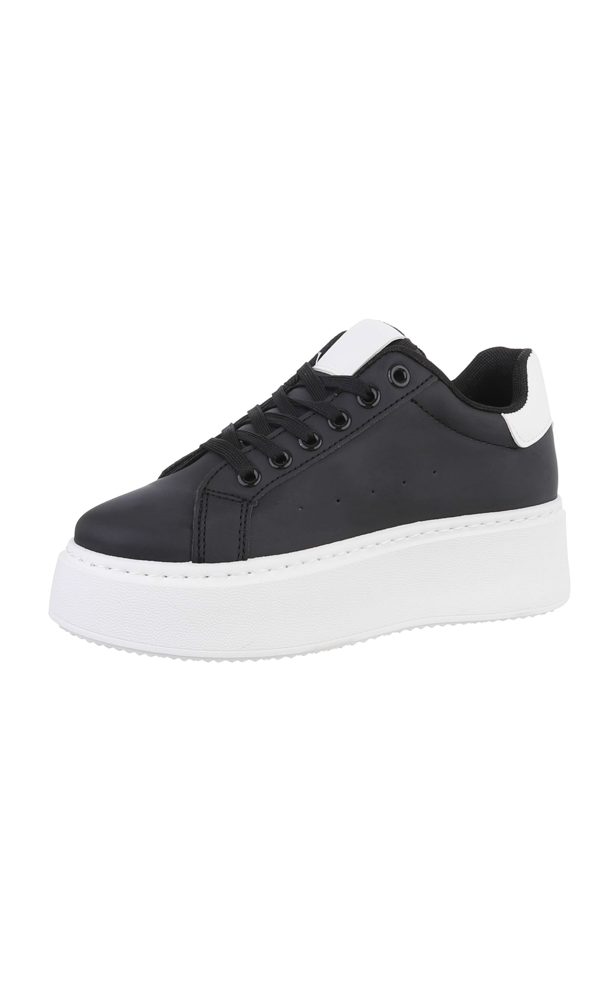 Ital-Design Sneakers in Black / White, Item view