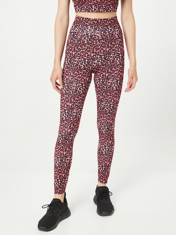 Dorothy Perkins Skinny Leggings in Pink: front