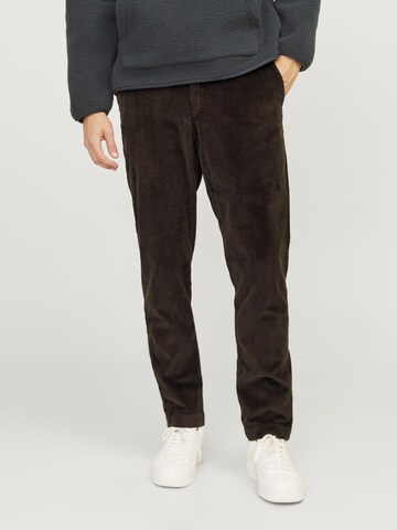 JACK & JONES Tapered Hose in Braun: Vorderseite