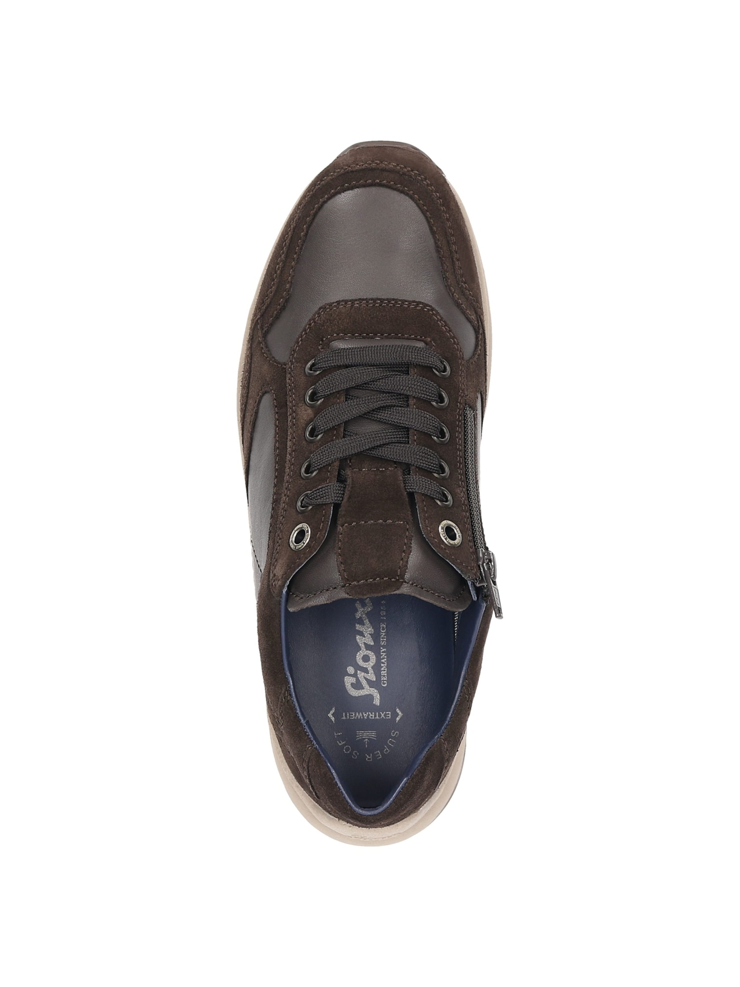 SIOUX Sneaker ' Turibio-713-J ' in Braun