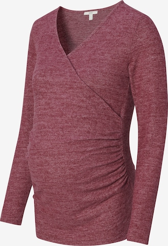 Esprit Maternity Sweater in Red: front