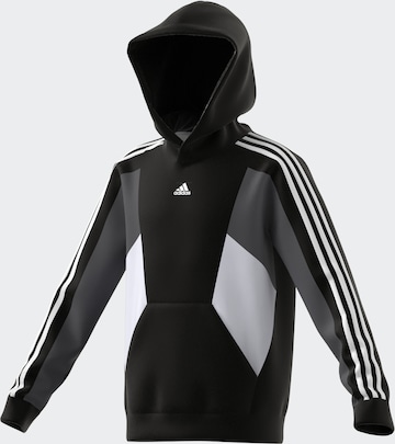 ADIDAS SPORTSWEARSportska sweater majica - crna boja: prednji dio