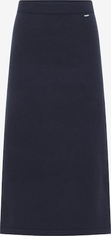 DreiMaster Klassik Skirt 'Wais' in Blue: front