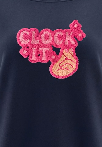 MYMO Sweatshirt in Blauw