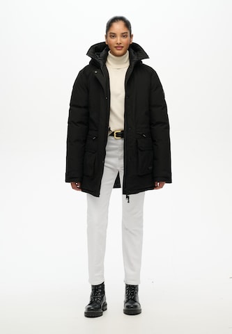 Parka mi-saison Superdry en noir