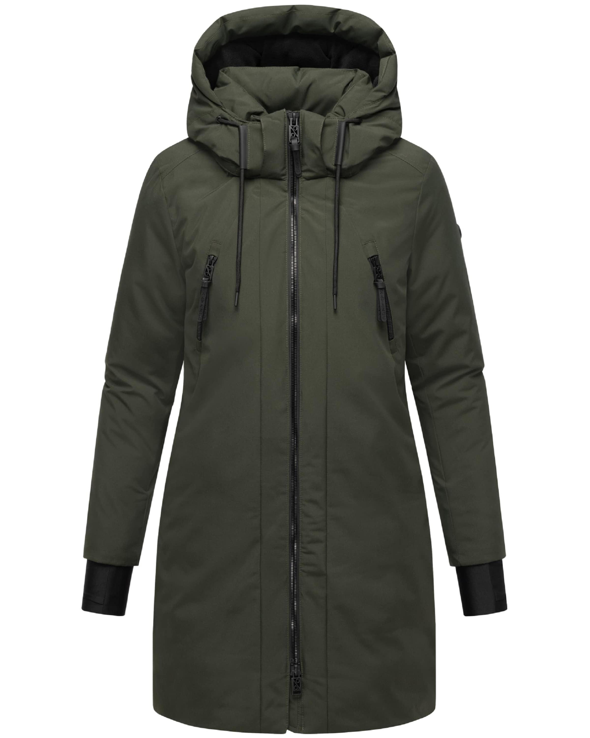 Manteau d’hiver &#x27;Winterzart 14&#x27; NAVAHOO en vert : devant